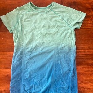 Gradient Teal and Blue T-Shirt